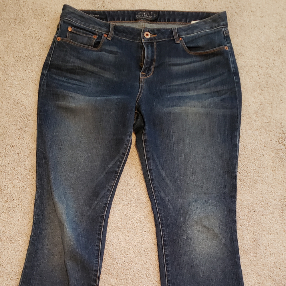 Lucky Brand Jeans Lolita Boot Size 12/31